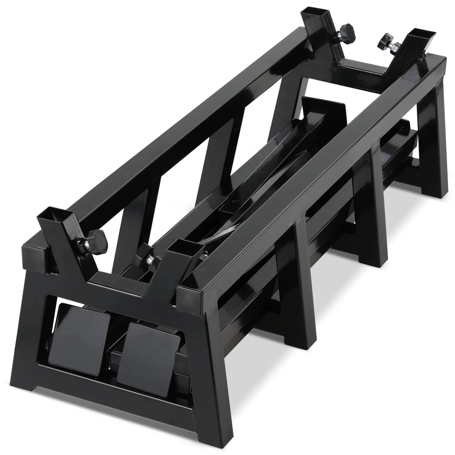 Höhenverstellbarer Holzsägebock Aus Stahl Mit Feststellbügel 5 Höhenverstellbarer Holzsägebock Aus Stahl Mit Feststellbügel – Bild 3