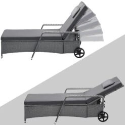 Polyrattan Sonnenliege Grau/Anthrazit 193x90x43cm 13 Polyrattan Sonnenliege Grau/Anthrazit 193x90x43cm -Gartenmöbel Geschäft 4f097a5ba4c377691ffe91a611016580 de 995630d 02 1 1