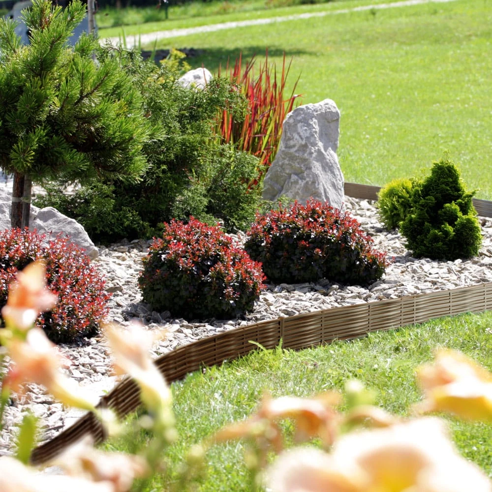 Beeteinfassung 3er-Set Braun 11,7m 4 Beeteinfassung 3er-Set Braun 11,7m – Bild 2