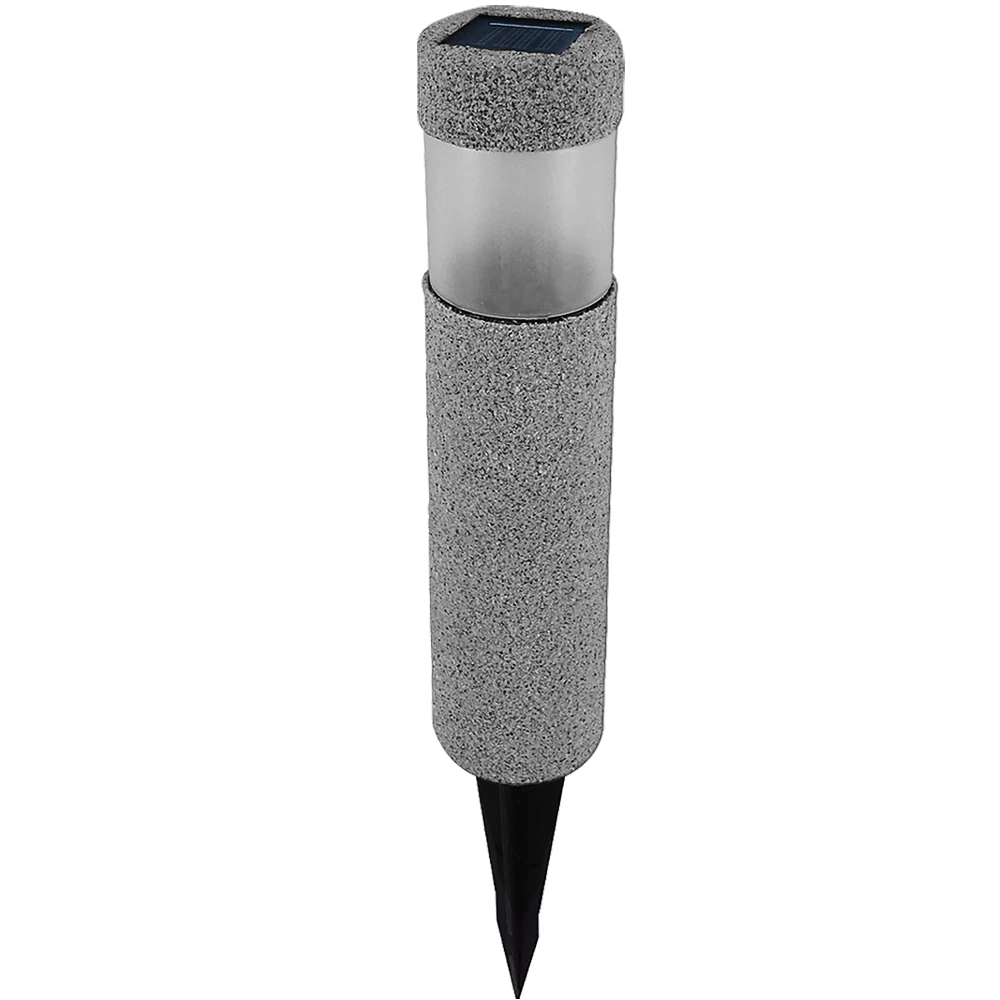 LED Solarleuchte 4er-Set Steinoptik 6 LED Solarleuchte 4er-Set Steinoptik – Bild 4