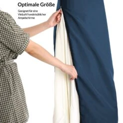 Abdeckung Ampelschirm Sonnenschirm Blau 3,5m 17 Abdeckung Ampelschirm Sonnenschirm Blau 3,5m -Gartenmöbel Geschäft 50fda47d562fd6ae7025c6a419938785 de 102715d 7 1