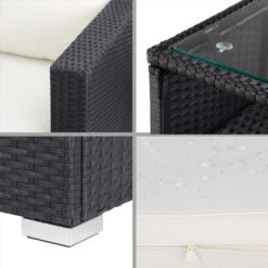 Polyrattan Ecklounge XXL Schwarz/Creme Inkl. Kissen 16 Polyrattan Ecklounge XXL Schwarz/Creme Inkl. Kissen -Gartenmöbel Geschäft 52050a9fd37a6b8ee3eb24450242cc37 de 995172d 6 1