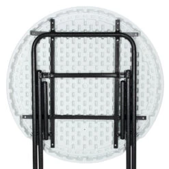 Stehtisch 2er-Set Weiß Kunststoff Ø75cm Klappbar 21 Stehtisch 2er-Set Weiß Kunststoff Ø75cm Klappbar -Gartenmöbel Geschäft 567424e164b3864bcbe8f909402d052a de 101585d 2 1