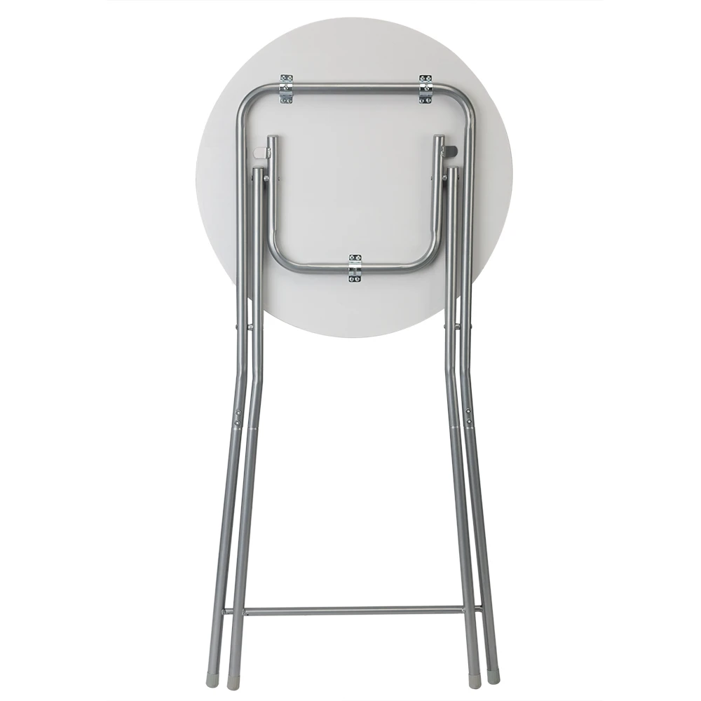 Stehtisch Weiß Marmoroptik Ø60cm Klappbar 13 Stehtisch Weiß Marmoroptik Ø60cm Klappbar – Bild 11