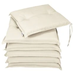 Sitzkissen 6er-Set Boston Creme 43x39x5cm