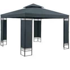 Pavillon Lorca Anthrazit 3x3m