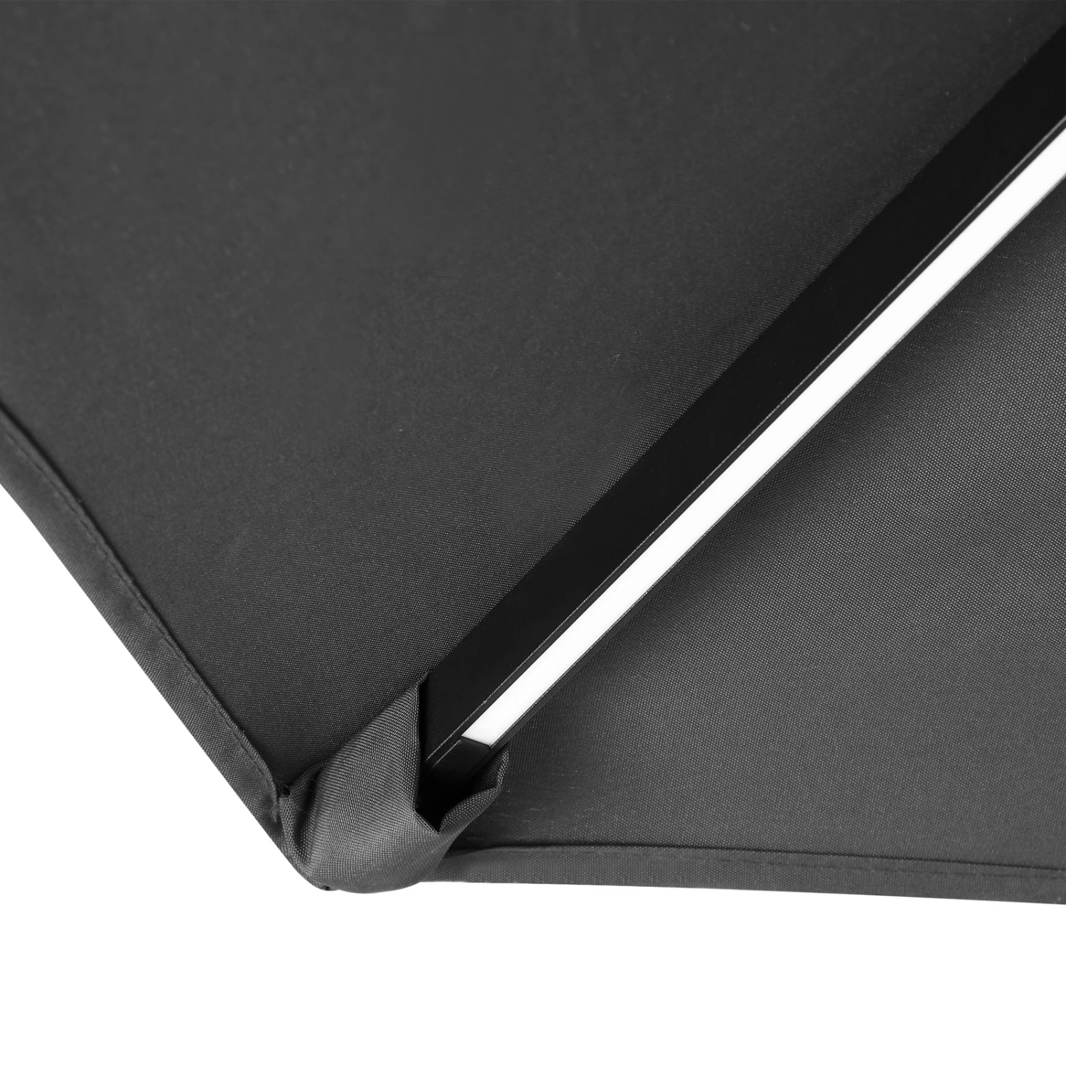 LED Solar Ampelschirm Mali Anthrazit Ø330cm 4 LED Solar Ampelschirm Mali Anthrazit Ø330cm – Bild 2