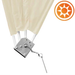 Balkonfächer Beige 140x140cm Klappbar 11 Balkonfächer Beige 140x140cm Klappbar -Gartenmöbel Geschäft 60e3bce1d6553802df9e6c13666e163e de 101455d 2