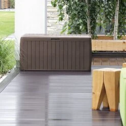 Auflagenbox Board Plus Braun 290L Rollen 10 Auflagenbox Board Plus Braun 290L Rollen -Gartenmöbel Geschäft 62c0fdb922fc7f444082fae863de4e7a de 106896d 1 3