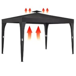 Polyrattan Pavillon Anthrazit 3x4m -Gartenmöbel Geschäft 64bcb29baf630d6ef5a90727d4d044b4 de 992859d 7 1