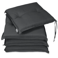 Sitzkissen 4er-Set Sydney Anthrazit -Gartenmöbel Geschäft 652ebc3b1ff01e4b61374b01f5d67a7b de 101950d 3