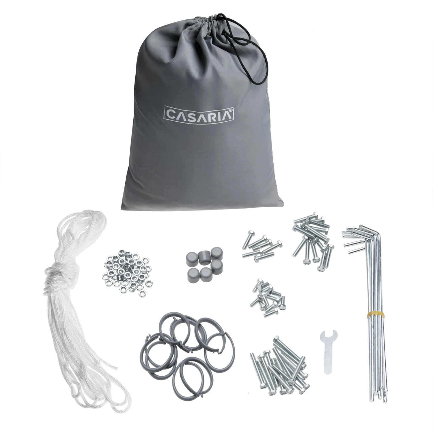 Pavillon Toscana Beige Ø3,5m UV-Schutz 50+ 11 Pavillon Toscana Beige Ø3,5m UV-Schutz 50+ – Bild 9