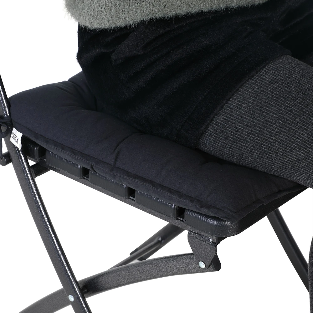 Sitzkissen 6er-Set Cozy Anthrazit 10 Sitzkissen 6er-Set Cozy Anthrazit – Bild 8