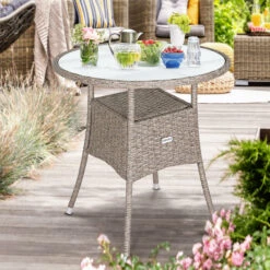 Polyrattan Tisch Creme Ø60cm 13 Polyrattan Tisch Creme Ø60cm -Gartenmöbel Geschäft 6d817b6ad58e38369824df5fdccc4be8 de 107999d 5 1
