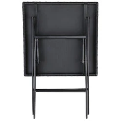 Polyrattan Klapptisch Rom Schwarz 73x63x63cm -Gartenmöbel Geschäft 6f87bf49c2062dcda42bc90e4b76f956 de 108667d 4 1