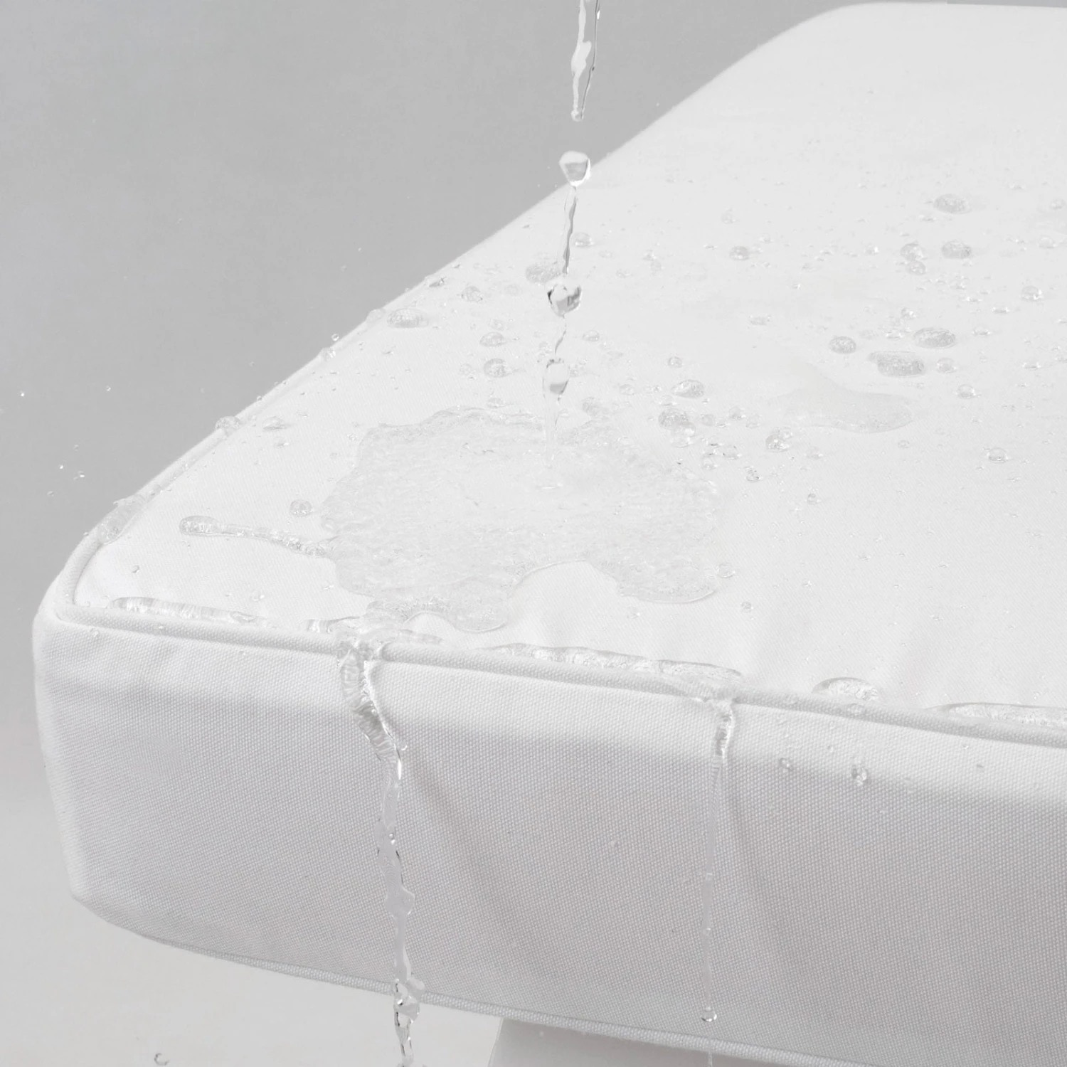 Polyrattan Eck-Modul Havanna Weiß/Grau 4 Polyrattan Eck-Modul Havanna Weiß/Grau – Bild 2