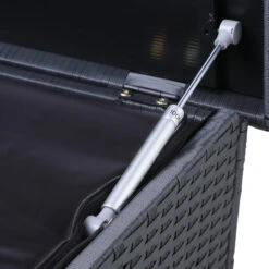 Polyrattan-Auflagenbox Schwarz 150x77x73cm Mit Rollen 36 Polyrattan-Auflagenbox Schwarz 150x77x73cm Mit Rollen -Gartenmöbel Geschäft 7023f48b1f676835c30d8b7776ec24a8 de 108343d 5 1