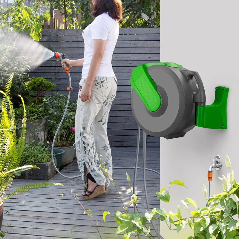 Wasserschlauchaufroller 30m Automatisch 4 Wasserschlauchaufroller 30m Automatisch – Bild 2