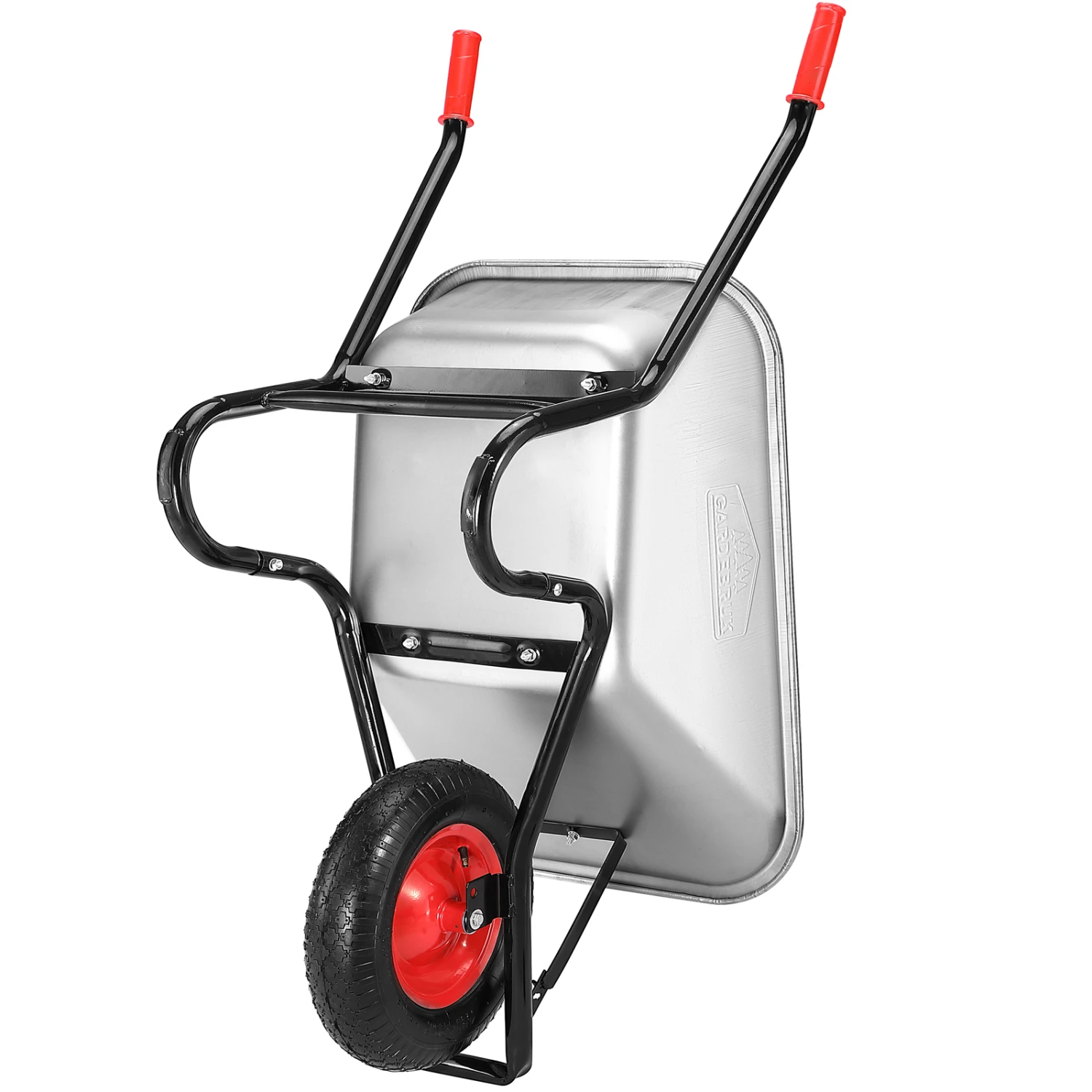Schubkarre Verzinkt 250kg Mit Luftbereifung 5 Schubkarre Verzinkt 250kg Mit Luftbereifung – Bild 3