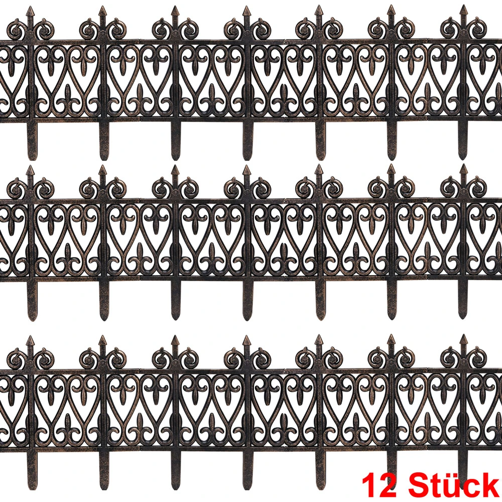 Beeteinfassung 2er-Set Messingoptik 3,80m 4 Beeteinfassung 2er-Set Messingoptik 3,80m – Bild 2