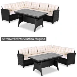 Polyrattan Lounge-Set Schwarz/Creme WPC Tischplatte -Gartenmöbel Geschäft 763349d05fb5d9ae9f64b3aec11dc62b de 992849d 15 1