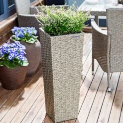 Polyrattan Blumentopf 3er-Set Creme -Gartenmöbel Geschäft 76ea7388a988bc745c0810232d3c6bb5 de 106646g