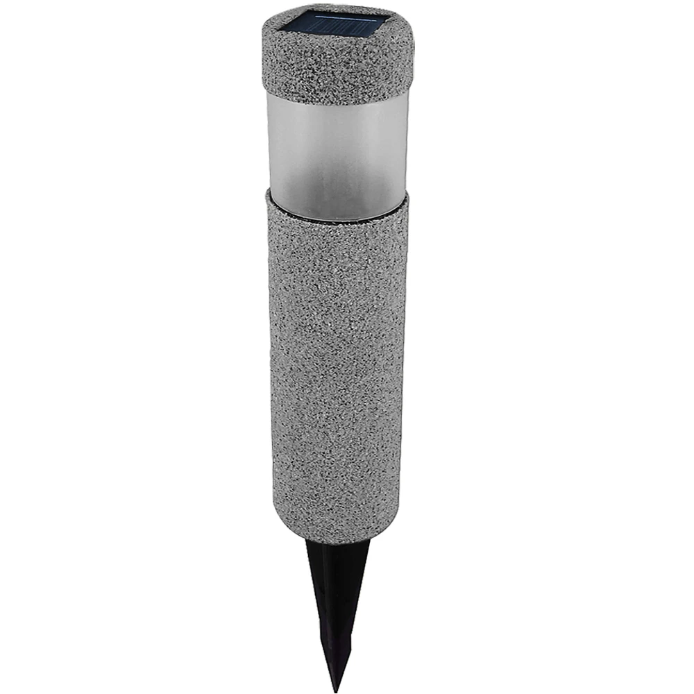 LED Solarlampe 8er-Set Steinoptik 6 LED Solarlampe 8er-Set Steinoptik – Bild 4