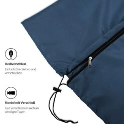 Abdeckung Ampelschirm Sonnenschirm Blau 3,5m 18 Abdeckung Ampelschirm Sonnenschirm Blau 3,5m -Gartenmöbel Geschäft 7ab91908807ccd7a5aa19fc85b543de3 de 102715d 6 1