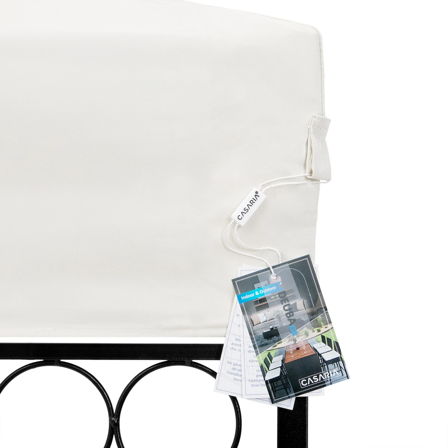 Pavillon Lorca Creme 3x3m 8 Pavillon Lorca Creme 3x3m – Bild 6