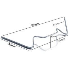 Gewächshausklammern 100er-Set Edelstahl 15 Gewächshausklammern 100er-Set Edelstahl -Gartenmöbel Geschäft 7cf81968ce4e30e769d5798b0d84ce0d de 107829d 2