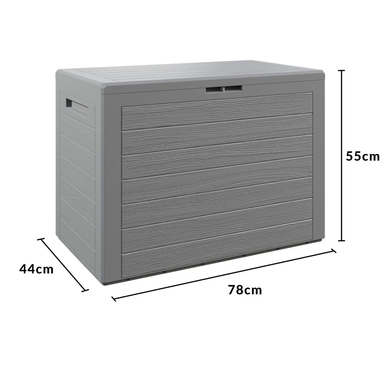 Auflagenbox Lille Grau 190L 8 Auflagenbox Lille Grau 190L – Bild 6