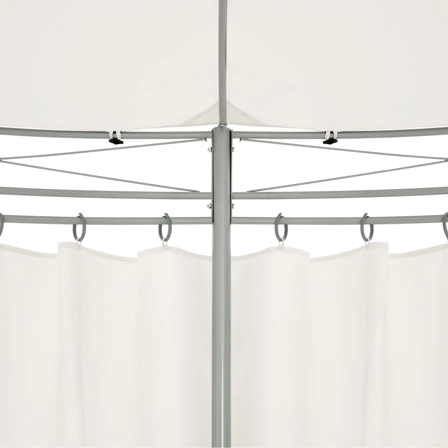 Pavillon Toscana Beige Ø3,5m UV-Schutz 50+ 7 Pavillon Toscana Beige Ø3,5m UV-Schutz 50+ – Bild 5