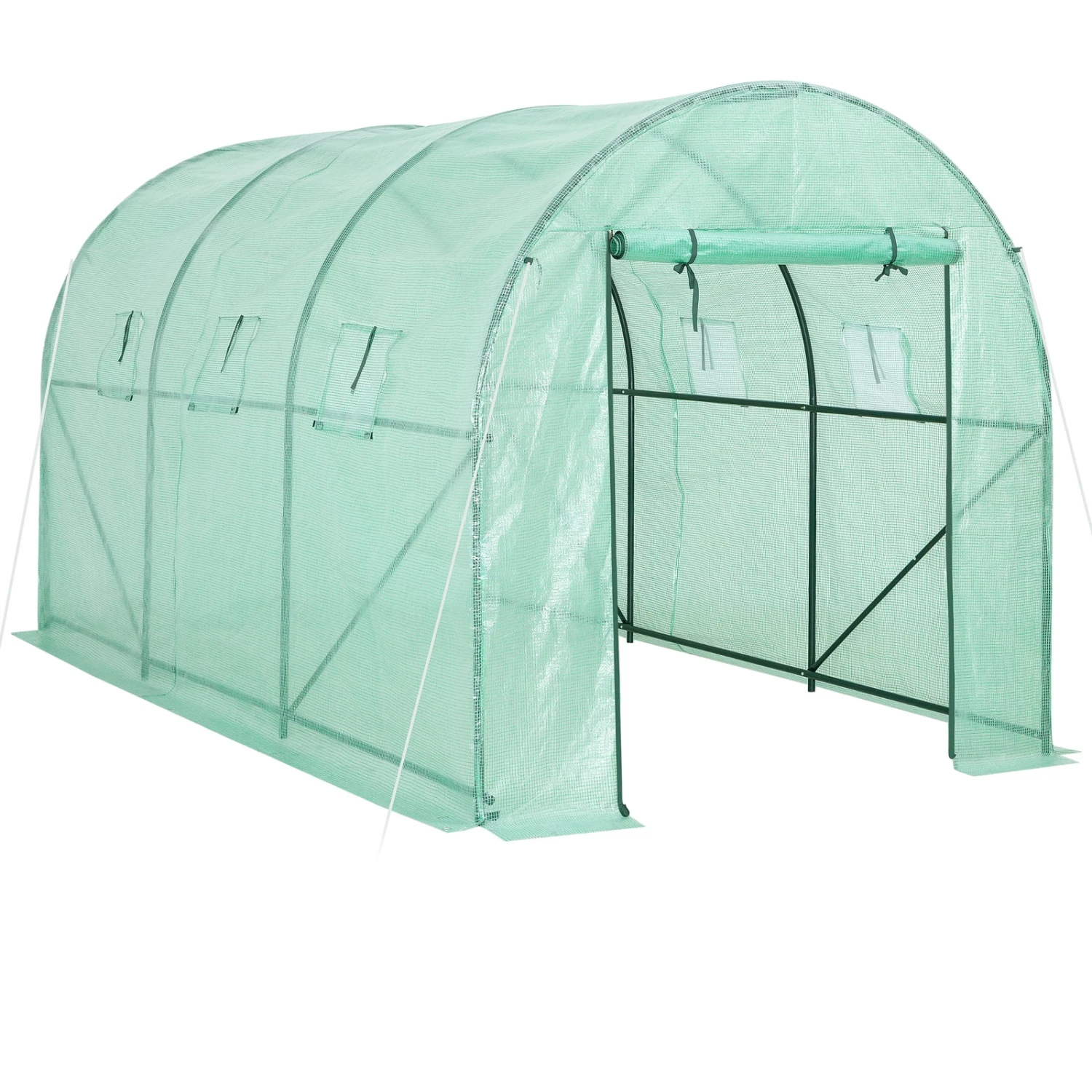 Gardebruk Foliengewächshaus 350x200x200cm 4 Gardebruk Foliengewächshaus 350x200x200cm – Bild 2