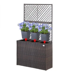 Polyrattan Blumenkasten Mit Rankgitter Braun 15 Polyrattan Blumenkasten Mit Rankgitter Braun -Gartenmöbel Geschäft 8cbccb1225470d472d506ce45ef873a0 de 108066d 6