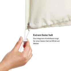 Abdeckung Ampelschirm Beige 3m Reißverschluss -Gartenmöbel Geschäft 903bd76e14bac1452b6b03af0e69756f de 102712d 4 1