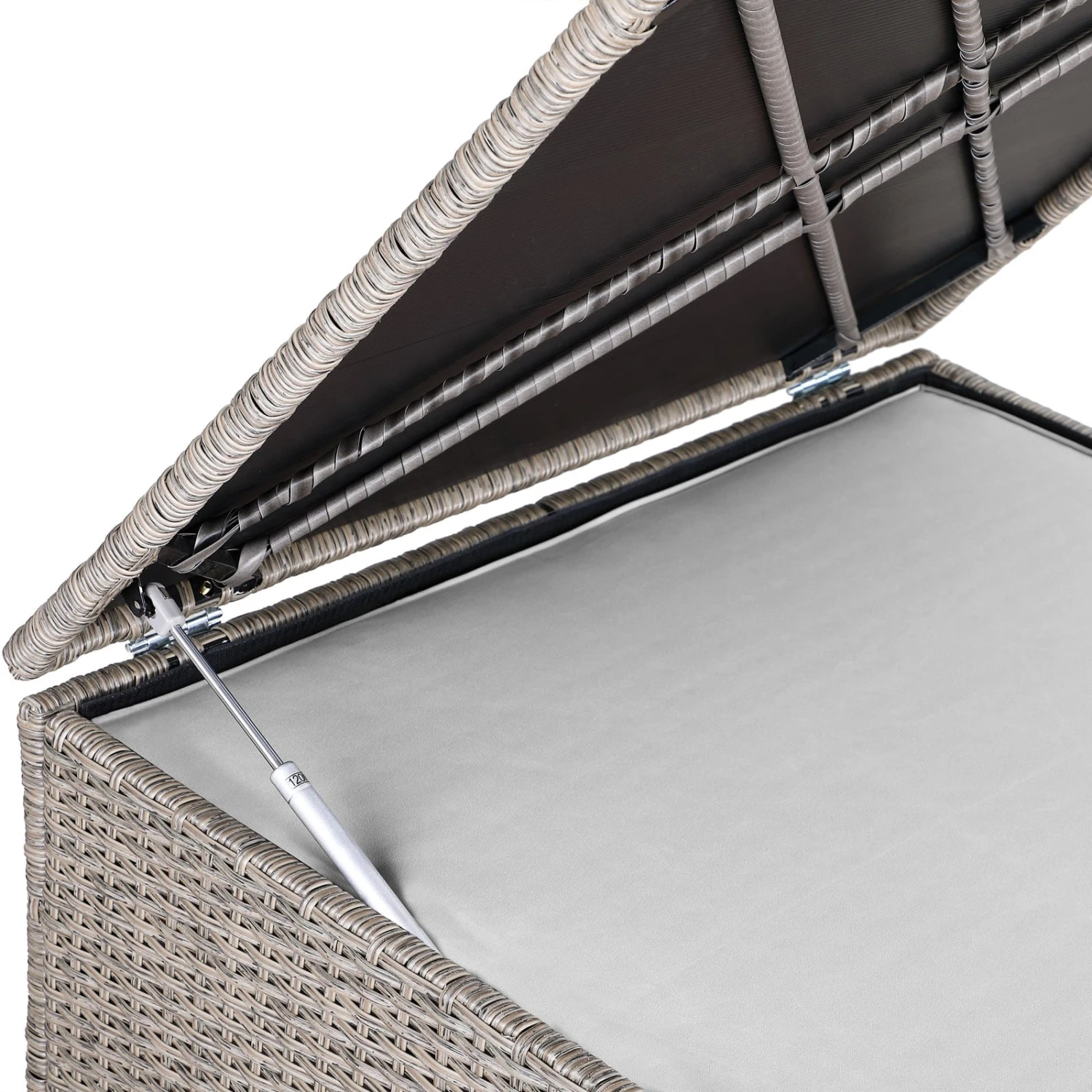 Polyrattan Auflagenbox Creme 318L 9 Polyrattan Auflagenbox Creme 318L – Bild 7