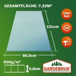 Hohlkammerstegplatten 10er-Set Transparent 6mm 7,32m² 17 Hohlkammerstegplatten 10er-Set Transparent 6mm 7,32m² -Gartenmöbel Geschäft 92c4aa0134189a98ae28379af5c0303e 07 109590 on dts web low de 1
