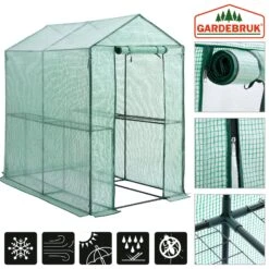 Foliengewächshaus 190x186x120cm
