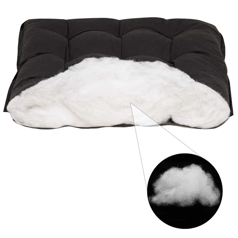 Sitzkissen 6er-Set Cozy Anthrazit 5 Sitzkissen 6er-Set Cozy Anthrazit – Bild 3