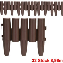 Beeteinfassung 4er-Set Braun 8,96m -Gartenmöbel Geschäft 9ae693e03d9b6a7c55c92c8012524e96 a de 994489g 1
