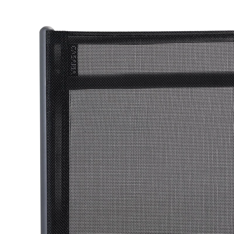 Garten-Sitzgruppe Bern 5-tlg. Anthrazit Alu WPC Tischplatte 11 Garten-Sitzgruppe Bern 5-tlg. Anthrazit Alu WPC Tischplatte – Bild 9