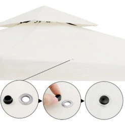 Pavillon Lorca Creme 3x3m 14 Pavillon Lorca Creme 3x3m -Gartenmöbel Geschäft 9deceb43fd7521abdf8b5fef3bf3b130 de 108720d 5 1