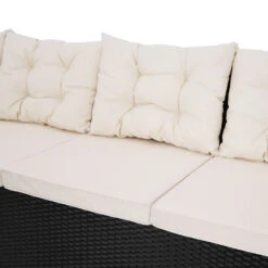 Polyrattan Lounge-Set Schwarz/Creme WPC Tischplatte -Gartenmöbel Geschäft 9ebbbbfa3e4258122486747a304bc202 de 992849d 10 1