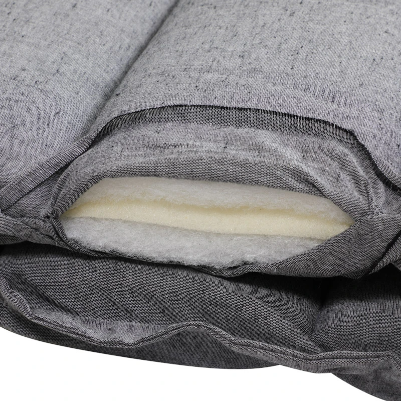 Auflage Schwungliege Grau Meliert 177x58x7cm 10 Auflage Schwungliege Grau Meliert 177x58x7cm – Bild 8