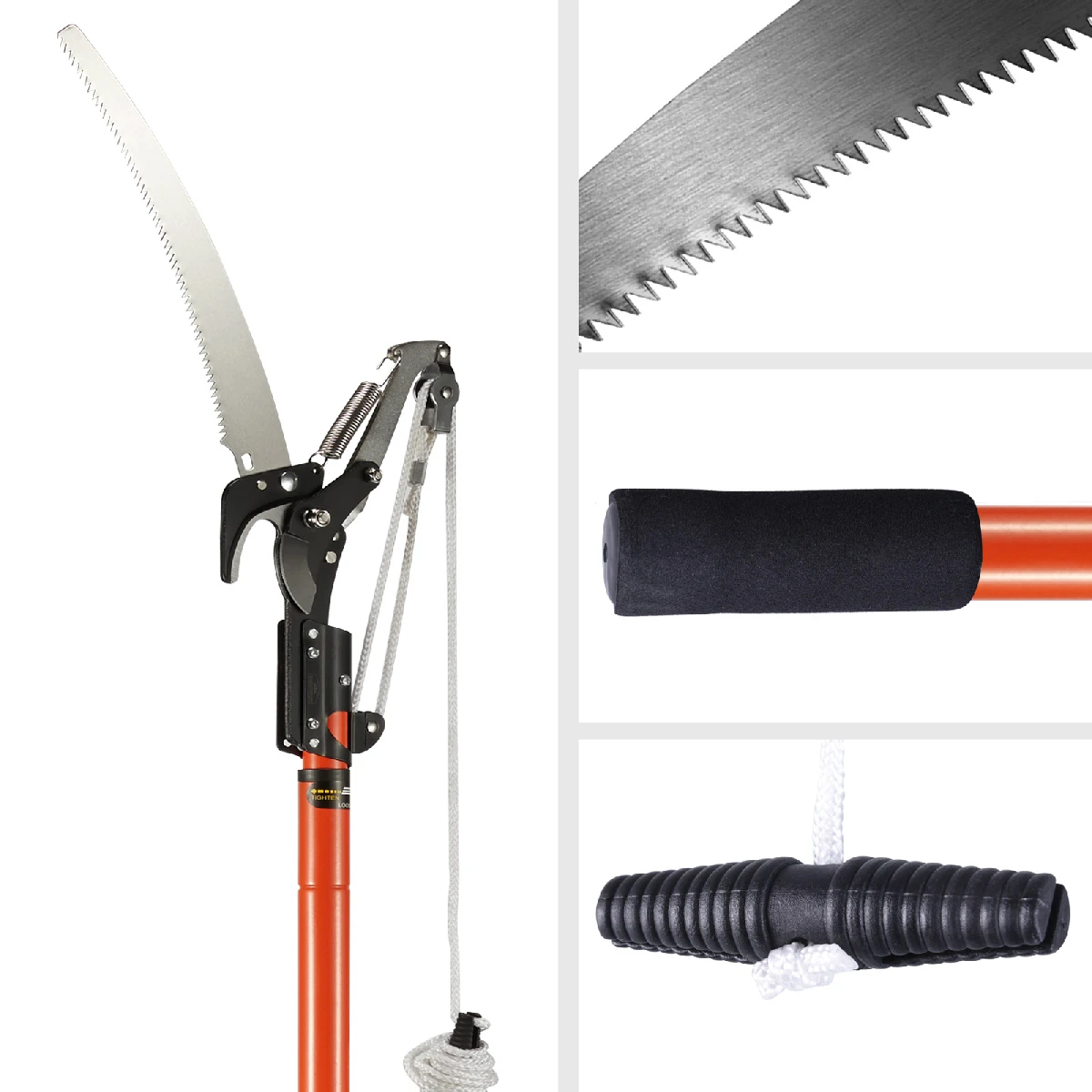 Teleskop-Astsäge Mit Astschere 6 Teleskop-Astsäge Mit Astschere – Bild 4