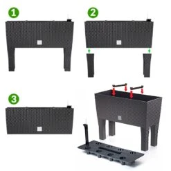 Hochbeet Polyrattanoptik Anthrazit 60x25x46cm 16 Hochbeet Polyrattanoptik Anthrazit 60x25x46cm -Gartenmöbel Geschäft a296444bede5b21aa8df992188083936 de 108518d 2 1 1