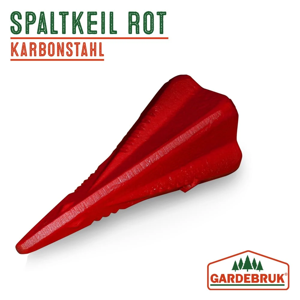 Spaltkeil 3er-Set Rot Karbonstahl 4 Spaltkeil 3er-Set Rot Karbonstahl – Bild 2