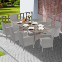 Polyrattan Gartentisch Takeo Creme 190x90x75cm WPC 15 Polyrattan Gartentisch Takeo Creme 190x90x75cm WPC -Gartenmöbel Geschäft a4368544004c47db16bea0d88ae0af85 de 995690d 32 1