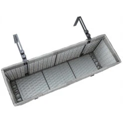 Polyrattan Blumenkasten 4er-Set Grau -Gartenmöbel Geschäft a56aeff16918926c751b21d21ba7a703 de 108646d 3