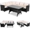 Polyrattan Lounge-Set Schwarz/Creme WPC Tischplatte -Gartenmöbel Geschäft a6dffabea9c198321198eeb1ac3689c1 a de 992849g5 1